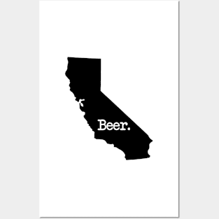 California Beer CA Posters and Art